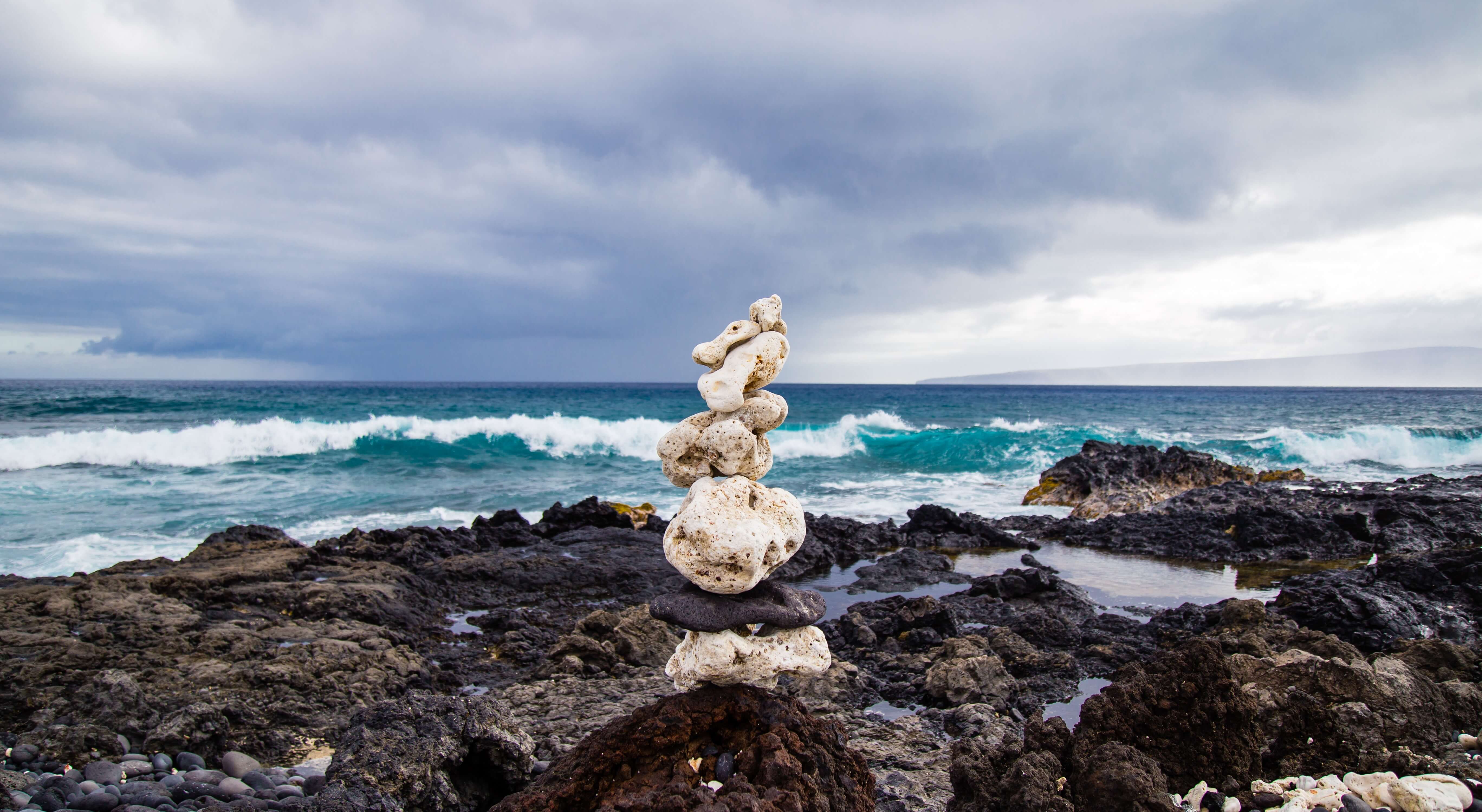 Rocks, sea